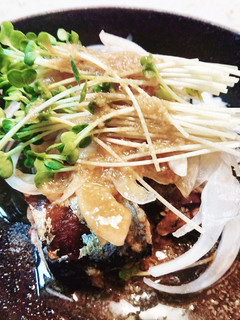 さっぱり♡鯖缶のにんにくしょうがぽん酢-レシピのメイン写真