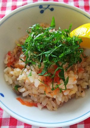 サバ缶とトマトの炊き込みご飯-レシピのメイン写真