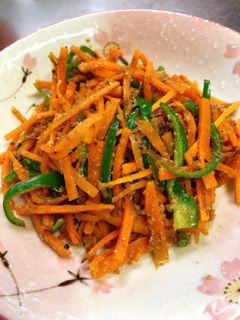 にんじんとピーマンのおかか和え-レシピのメイン写真