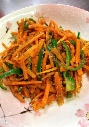にんじんとピーマンのおかか和え-レシピのメイン写真