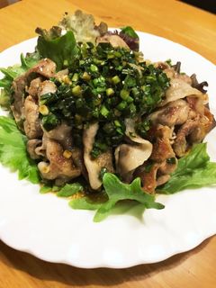 豚肉のニラたっぷり炒め^o^-レシピのメイン写真
