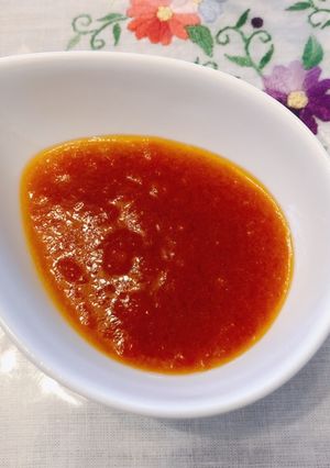 トマトジャムで作るドレッシング-レシピのメイン写真