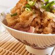 ゴボウとベーコンの炊き込みご飯