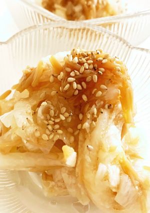 作り置き　大根となめ茸混ぜただけ-レシピのメイン写真