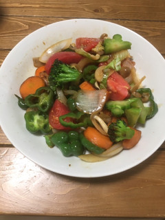 ざく切り野菜炒め-レシピのメイン写真