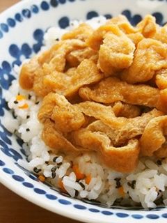簡単!いなり丼!包まなくてもいなり寿司♡-レシピのメイン写真