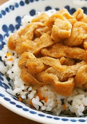 簡単！いなり丼！包まなくてもいなり寿司♡-レシピのメイン写真