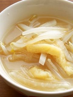 もやしと大根の味噌汁♪-レシピのメイン写真
