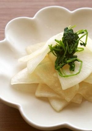 大根と豆苗の酢の物♪-レシピのメイン写真
