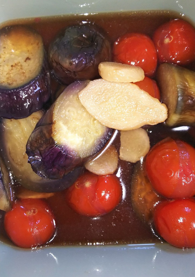 なすとトマトの焼きびたし。パート２-レシピのメイン写真