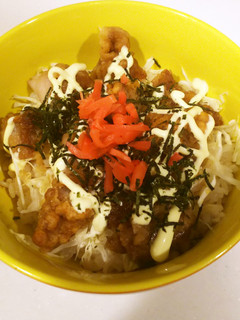 手軽でおいしいマヨ唐丼-レシピのメイン写真