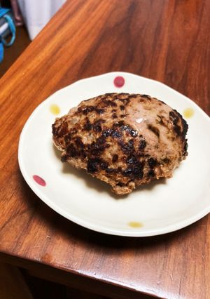 パン粉なし ハンバーグ-レシピのメイン写真