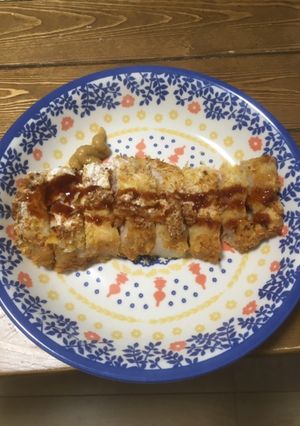 カラーラで簡単ヘルシー豚カツ-レシピのメイン写真