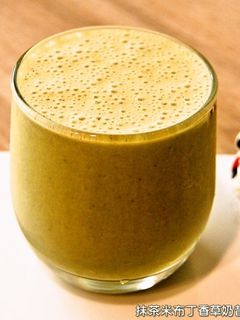 抹茶米布丁香草奶昔.柯媽媽の植物燕窩-レシピのメイン写真