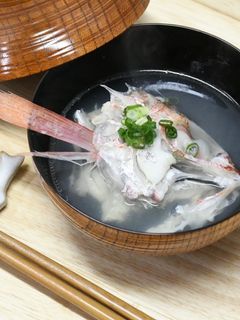 白身のアラのお吸い物-レシピのメイン写真
