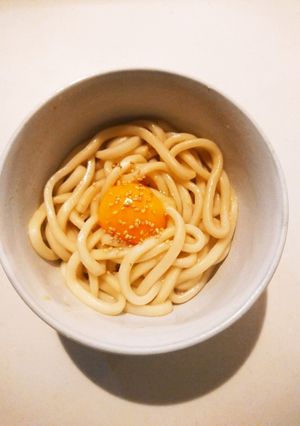 元祖！釜玉うどん-レシピのメイン写真