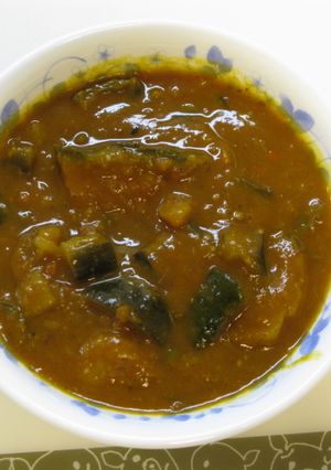 なすとかぼちゃをカレーとミートソースで-レシピのメイン写真