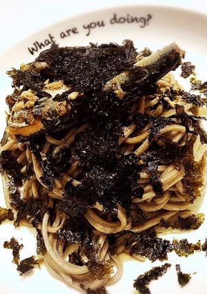 オイルサーディンde蕎麦-レシピのメイン写真