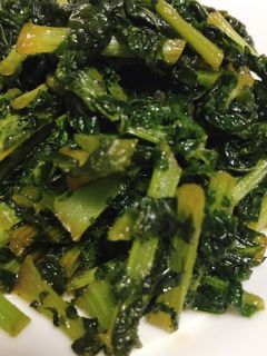 大根葉いため-レシピのメイン写真