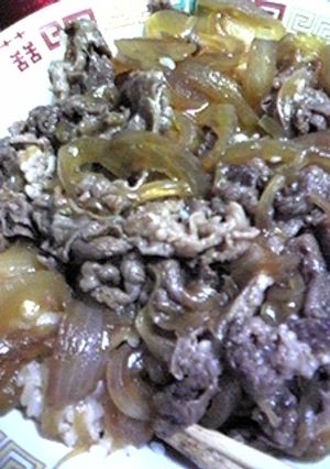 牛丼-レシピのメイン写真