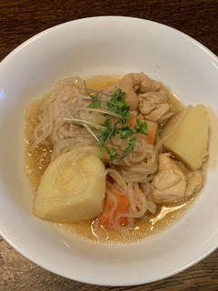 鶏肉とじゃがいもの煮物-レシピのメイン写真