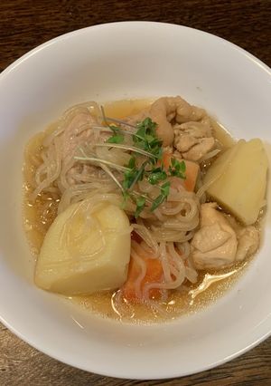 鶏肉とじゃがいもの煮物-レシピのメイン写真