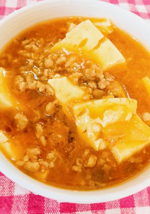 コチュジャンと白みそで麻婆豆腐💗-レシピのメイン写真