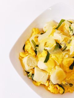 余った野菜で!高野豆腐の卵とじ-レシピのメイン写真