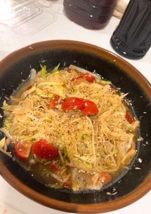 ヘルシー！ツナレタス糖質0g麺-レシピのメイン写真
