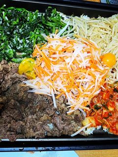 ホットプレートでビピンパ-レシピのメイン写真