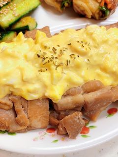 レンジで簡単*鶏の甘酢煮タルタル乗せ-レシピのメイン写真