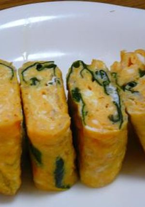 わかめとしらすの卵焼き-レシピのメイン写真
