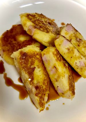 パン粉で作る！おやき和風醤油だれ-レシピのメイン写真