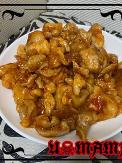 揚げ焼き鶏の旨辛和え-レシピのメイン写真