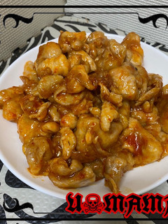 揚げ焼き鶏の旨辛和え-レシピのメイン写真