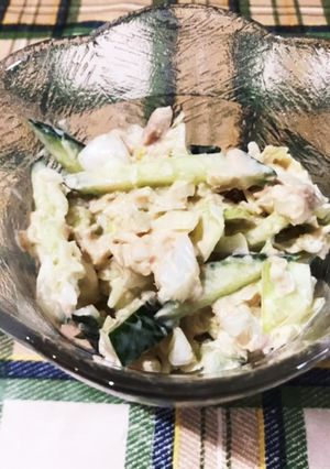レモンが爽快♪キャベツとツナ缶のサラダ-レシピのメイン写真