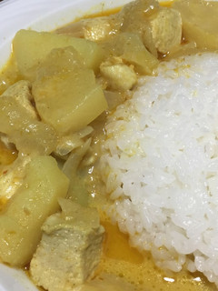 馬鈴薯とパイナップルのイエローカレー◎-レシピのメイン写真