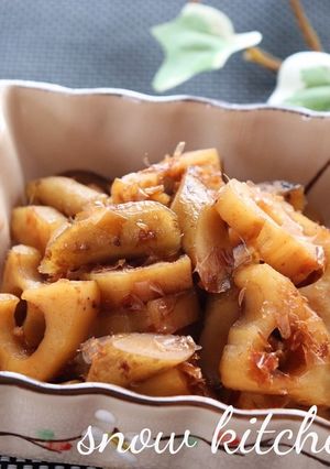 れんこんとごぼうの土佐煮-レシピのメイン写真
