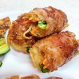 ボリューム満点*麺と野菜の肉巻き