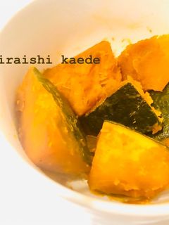冷凍かぼちゃで簡単3分!かぼちゃの煮物-レシピのメイン写真