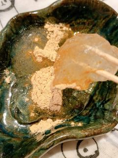 片栗粉でぷるぷる簡単わらび餅☆レンジ-レシピのメイン写真