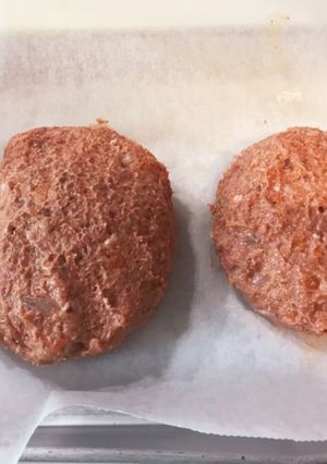 焼きパン粉でコクアップ！ハンバ〜グ♡-レシピのメイン写真
