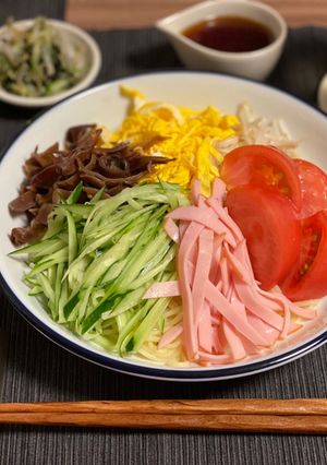 絶品!糖質0麺de冷やし中華-レシピのメイン写真