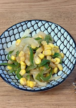新玉ねぎとコーンの☆甘みたっぷり炒め-レシピのメイン写真