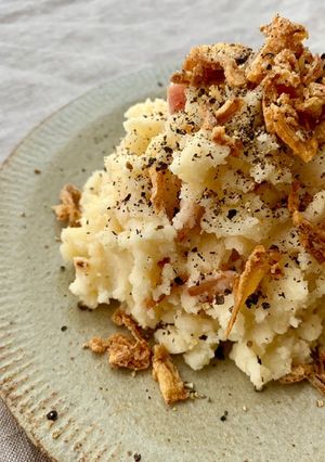 クリームチーズとベーコンのポテサラ-レシピのメイン写真
