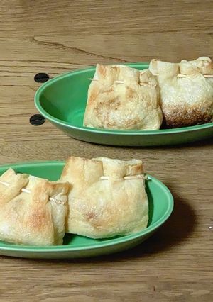 カロリーオフな☆パリッとそぼろ巾着-レシピのメイン写真