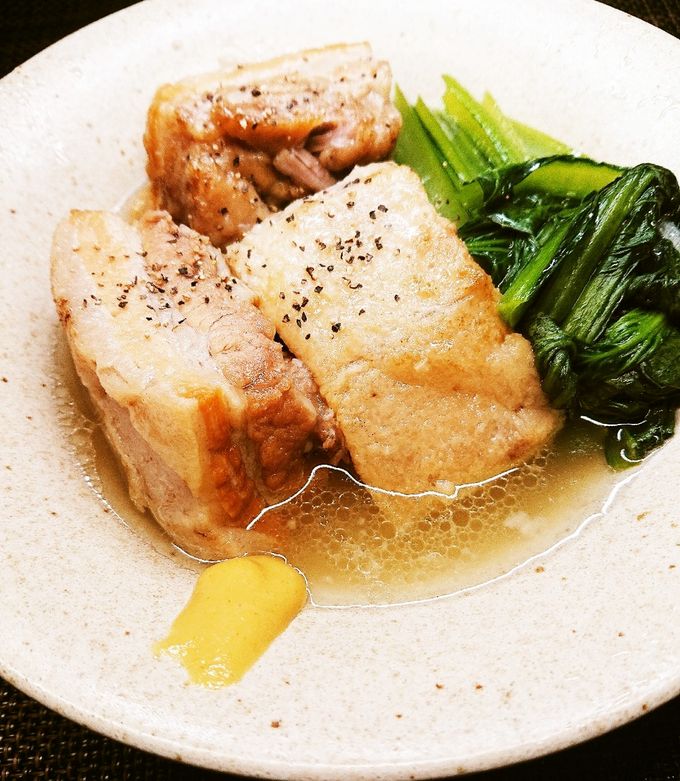 圧力鍋で時短！昆布茶でさっぱり豚の角煮♪ by ラスクおじさん