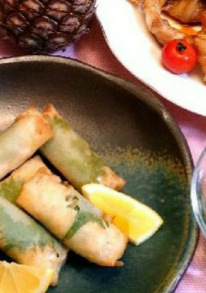 鶏挽き肉の春巻-レシピのメイン写真
