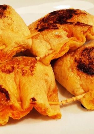 お揚げの中にキムチーズ-レシピのメイン写真