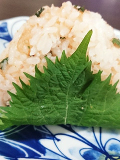明太大葉おにぎり-レシピのメイン写真